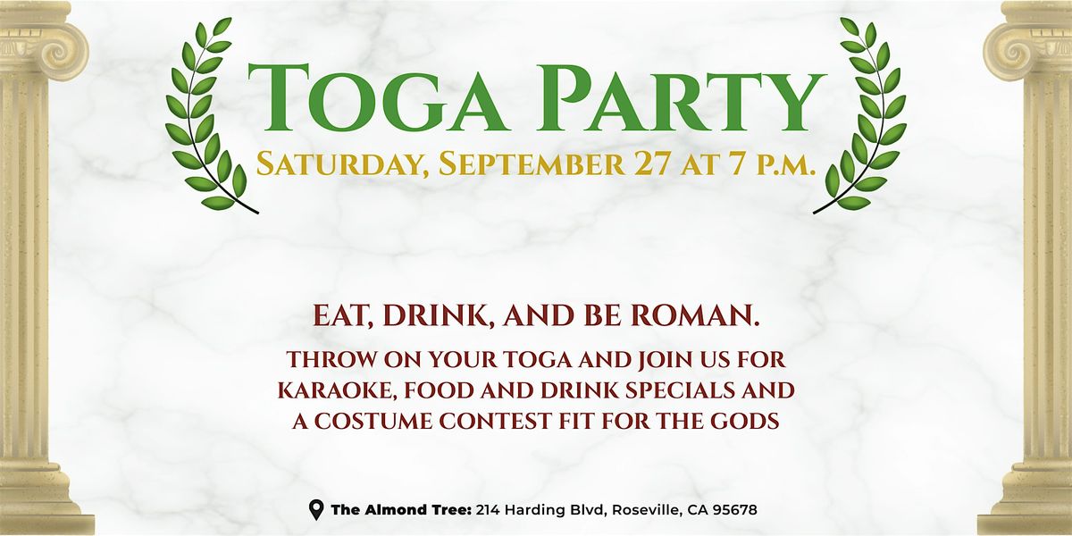 Toga Party Night at The Tree | Karaoke, Costume Contests