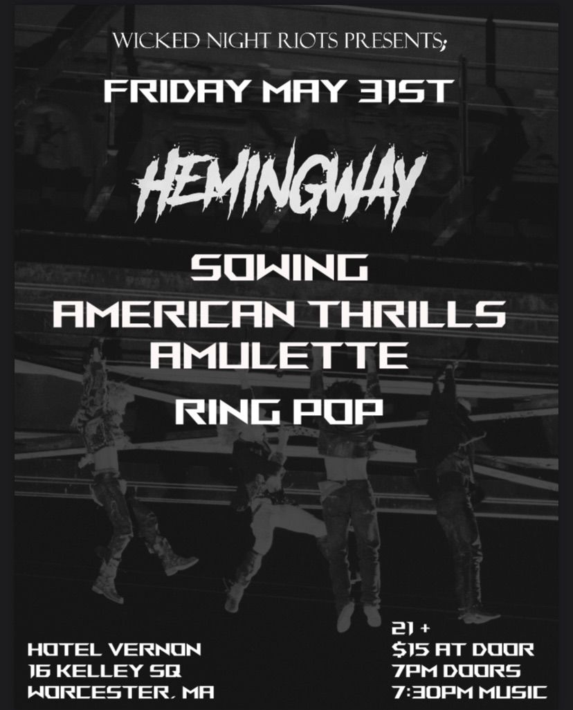 Hemingway \/ Sowing \/ American Thrills \/ Amulette \/ Ring Pop