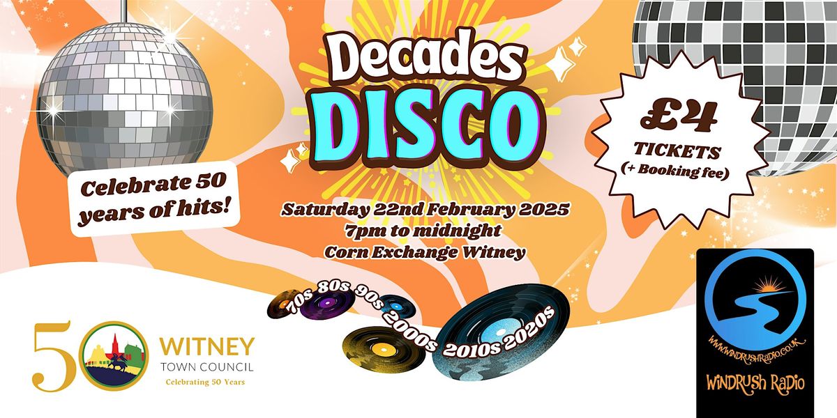 Decades Disco at Corn Exchange Witney