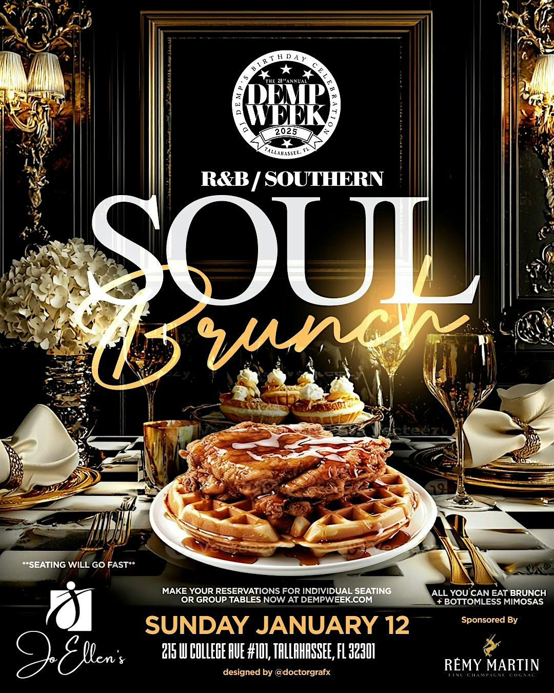 28th ANNUAL DEMP WEEK R&B\/SOUTHERN SOUL BRUNCH