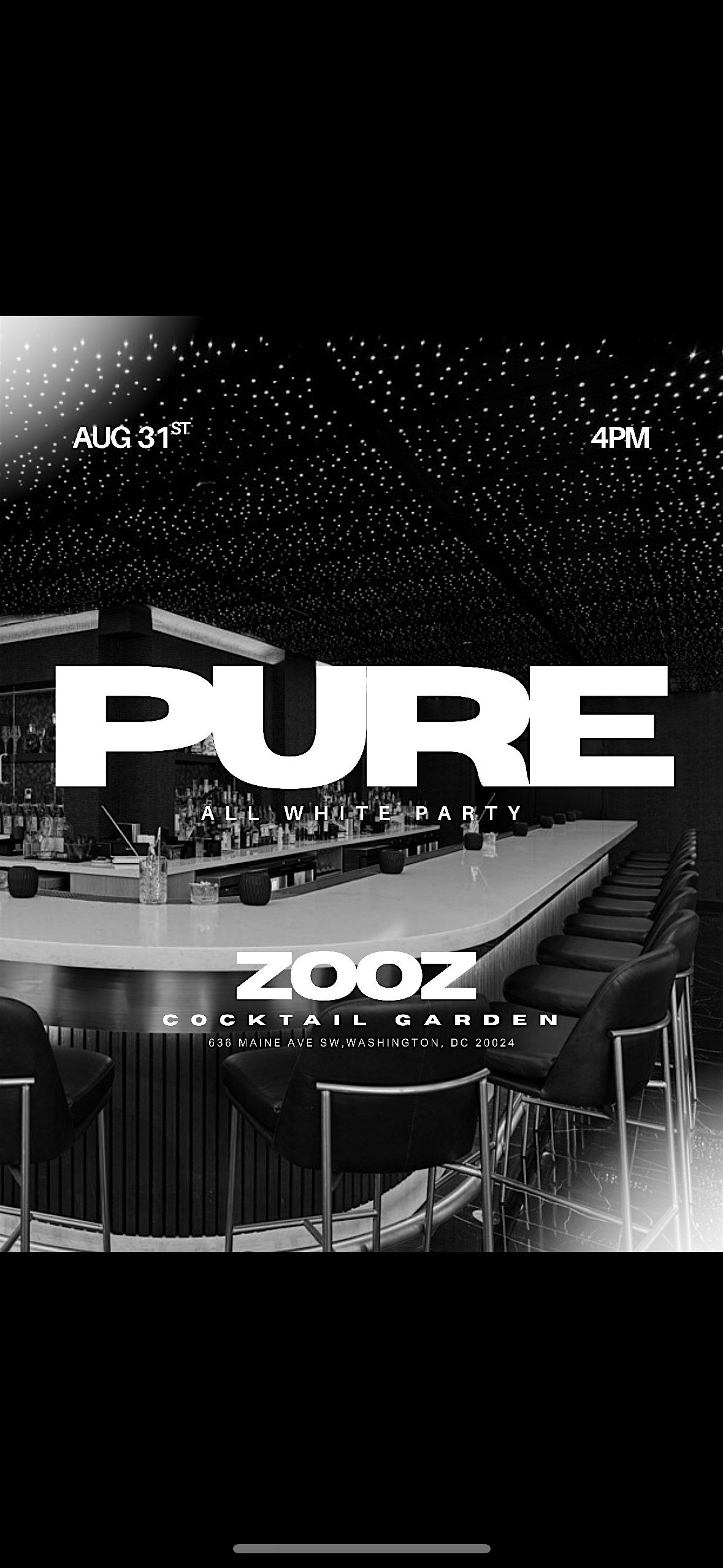 PURE | The ALL WHITE Labor Day Party at Zooz