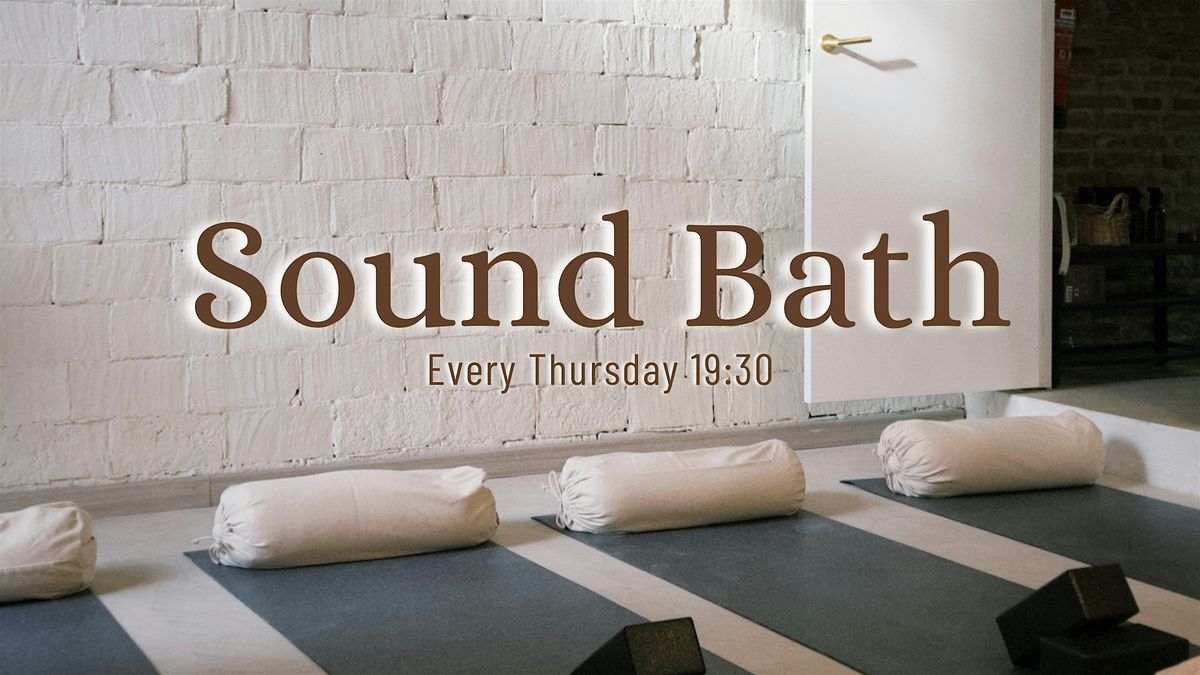 Sound Bath - Ba\u00f1o de Sonido