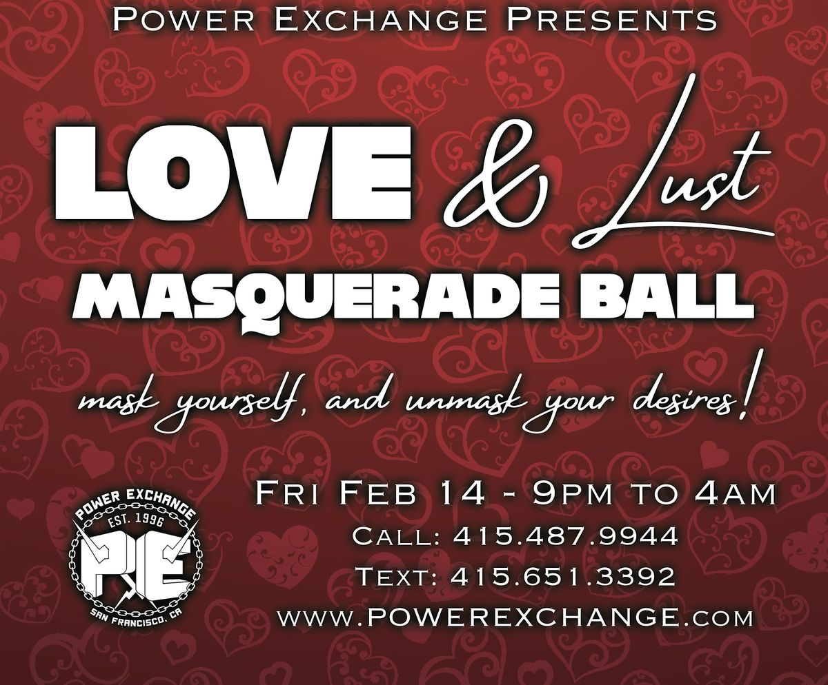 LOVE & LUST MASQUERADE BALL