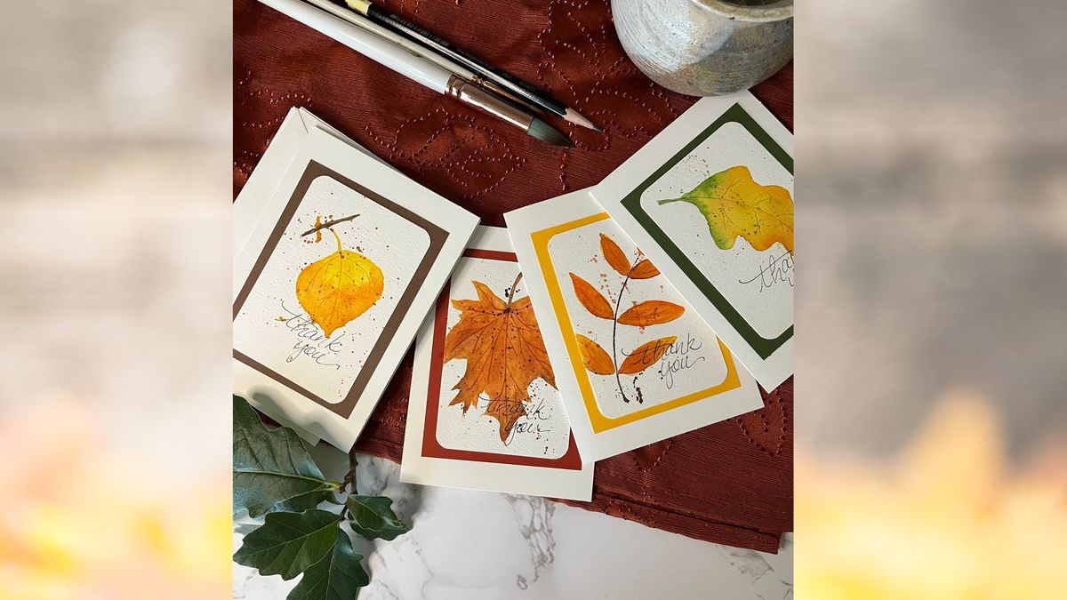 Fall Watercolor Cards