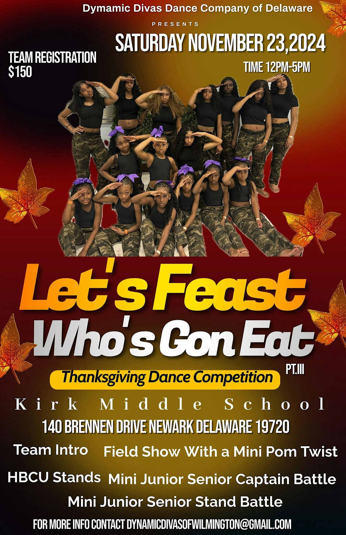 Let\u2019s Feast Who\u2019s Gon Eat Dance competition