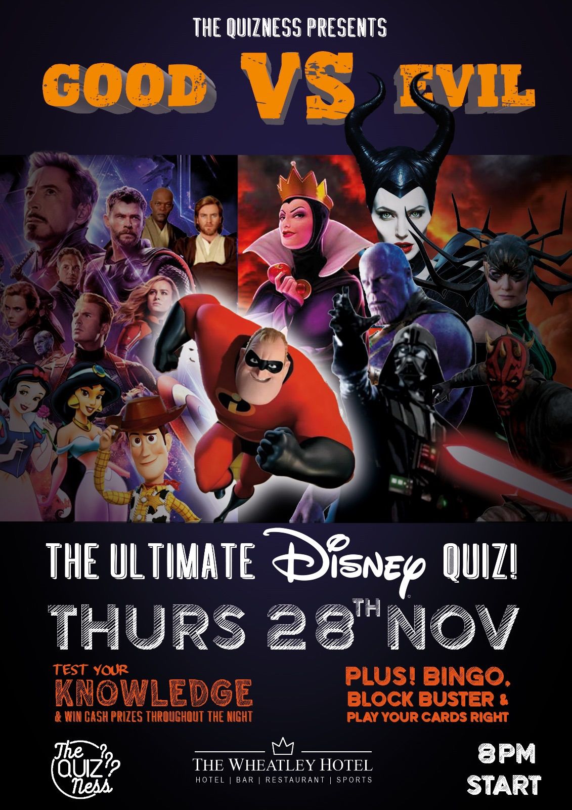 The Quizness Presents: Good vs Evil - The Ultimate Disney Quiz