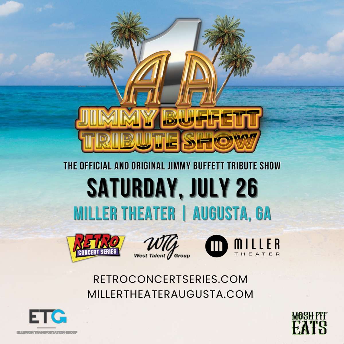 Retro Concert Series Presents A1A | The Official & Original Jimmy Buffett Tribute Show