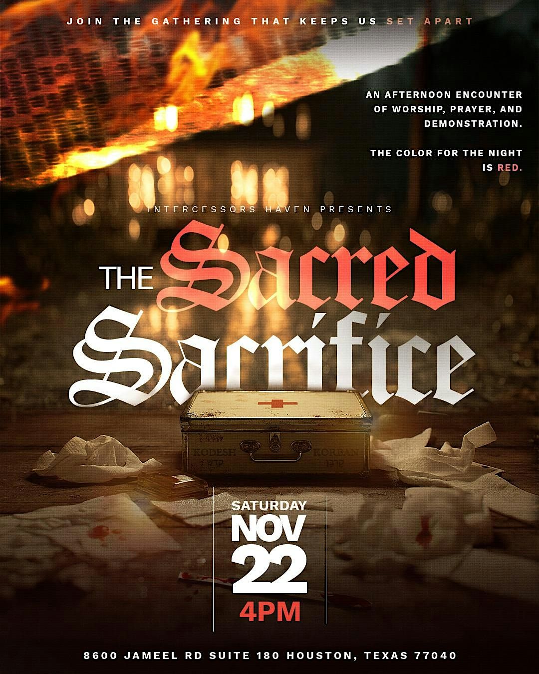 The Sacred Sacrifice