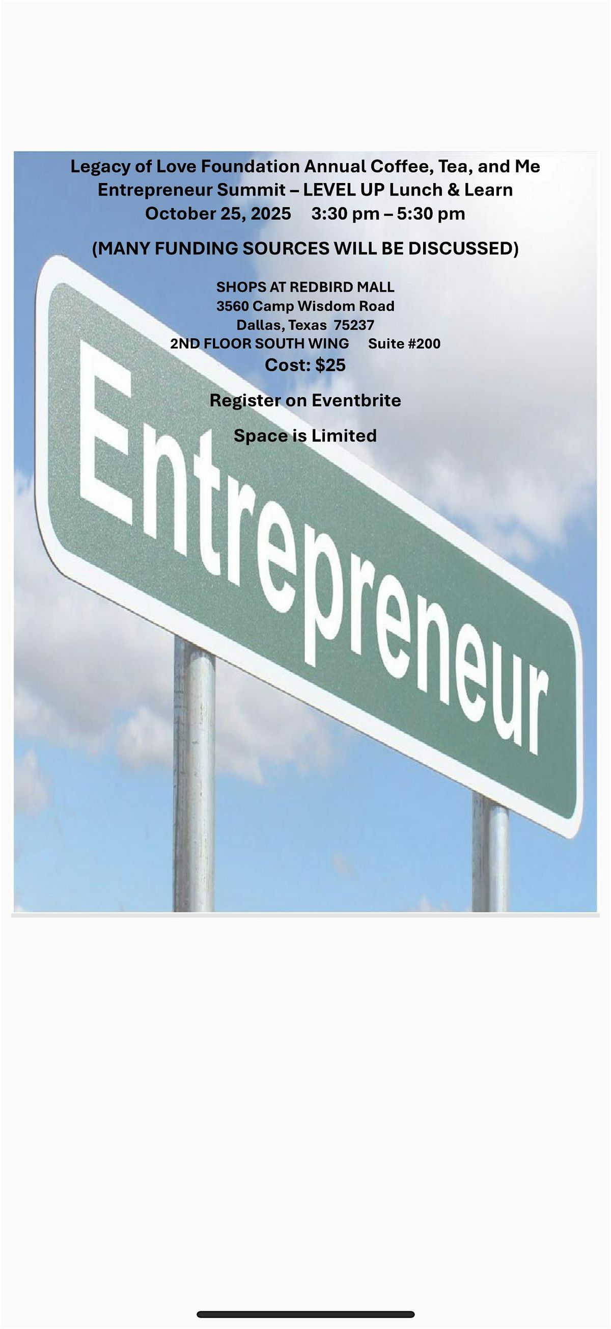 Free Business Funding Sources and Other Business Resources Lunch and Learn.