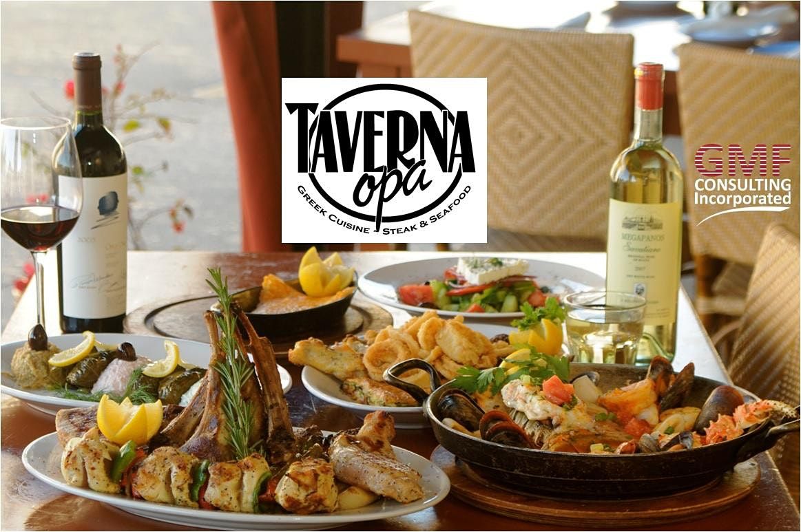 The GMF September Friday Lunch Break hosted by Taverna OPA