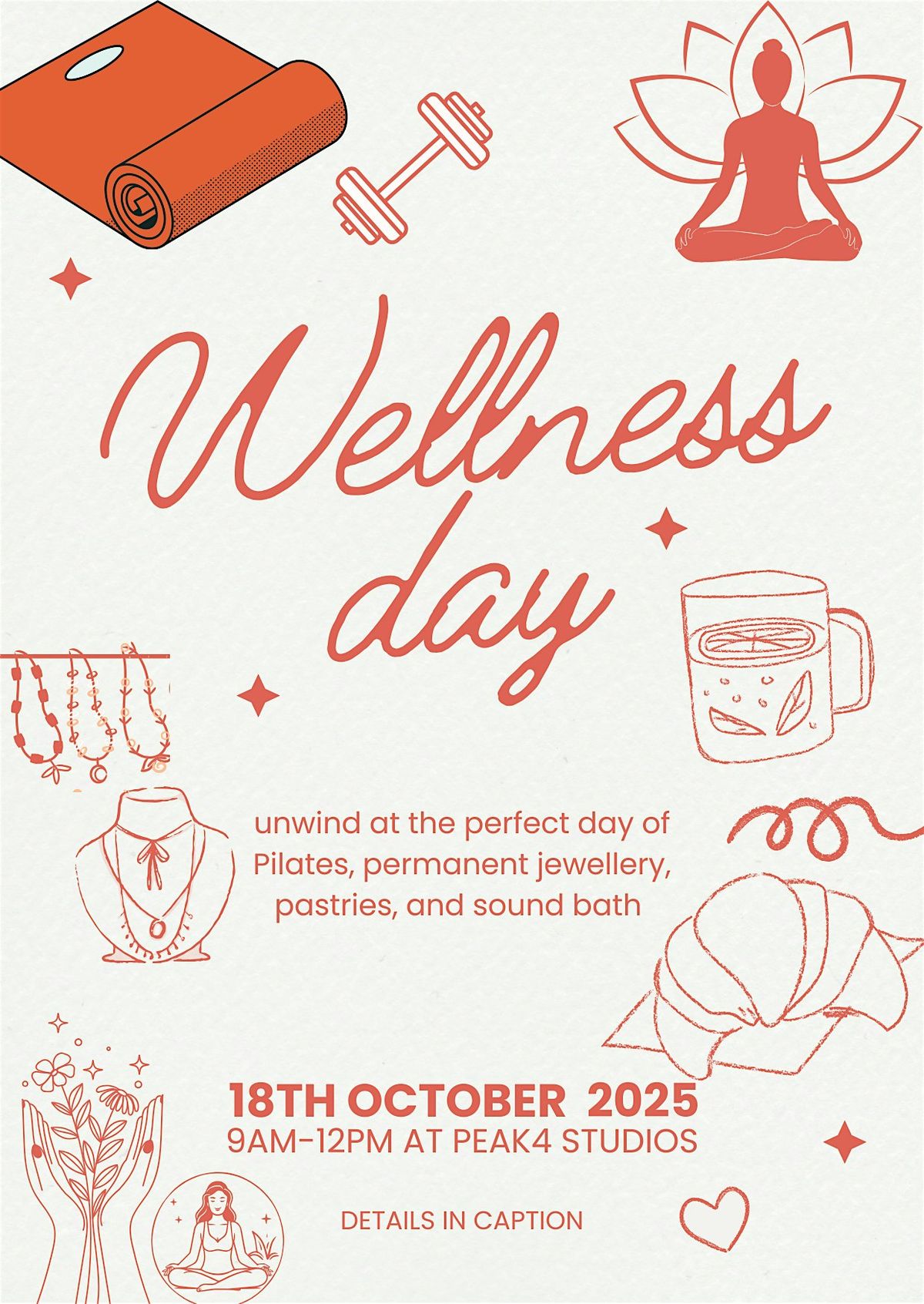 Wellness pilates day