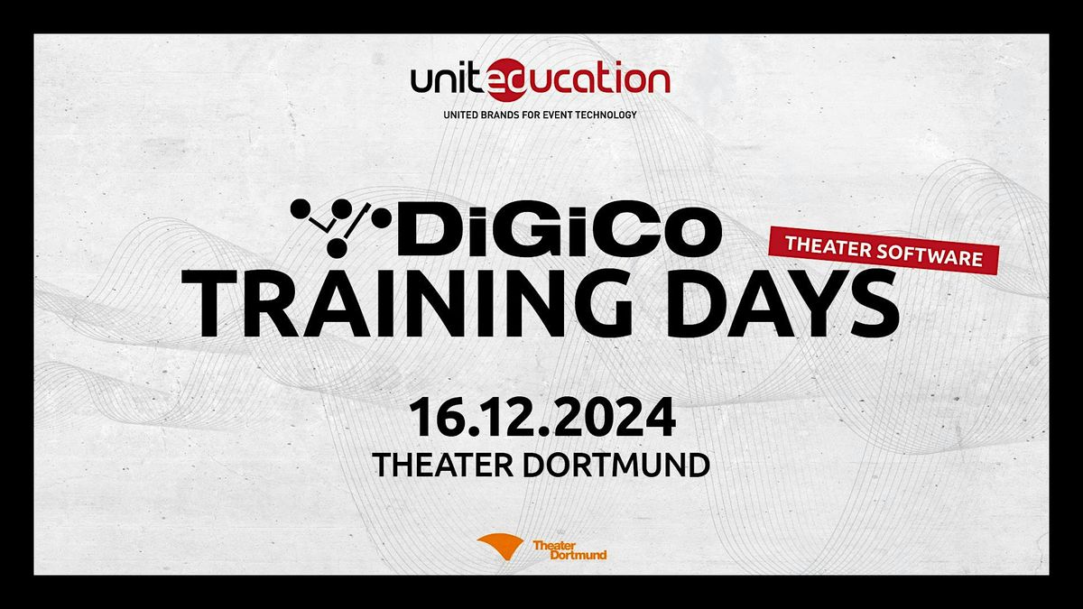 Unit(Ed)ucation Days: DiGiCo Theater Training (Dortmund)