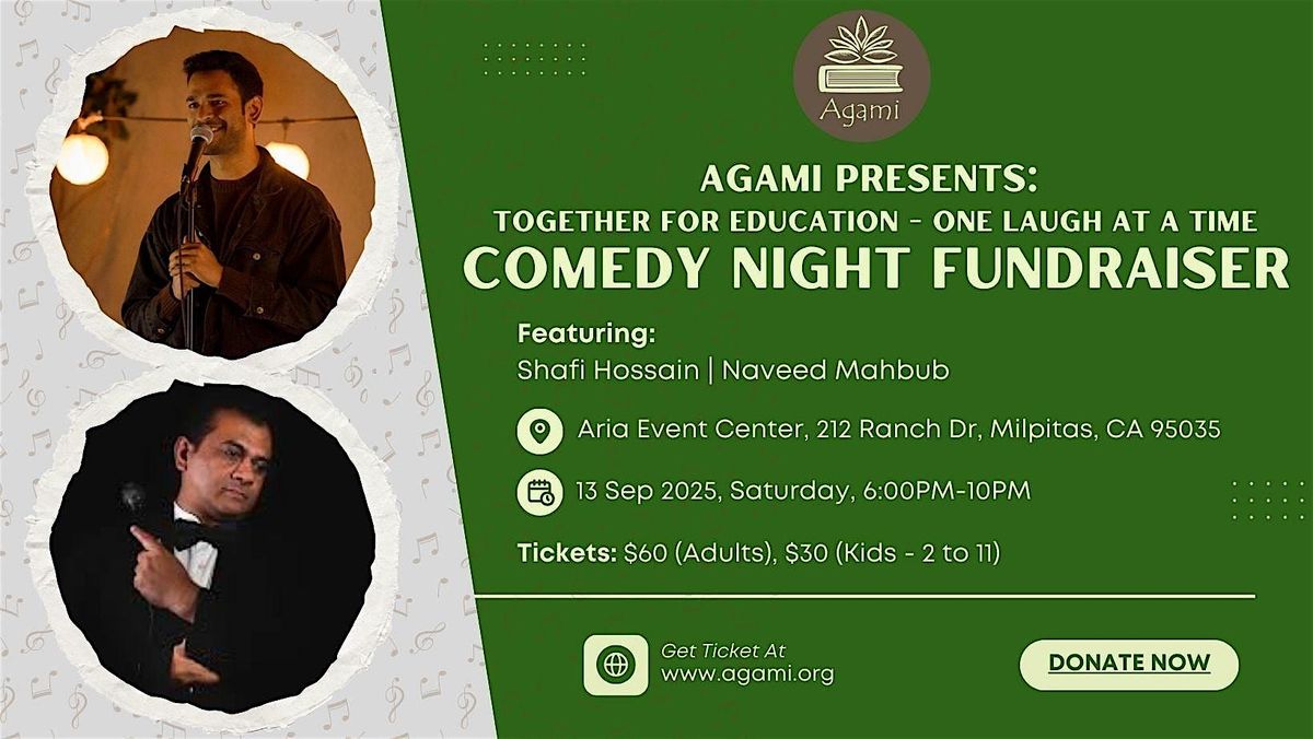 Agami Presents: Comedy Night Fundraiser