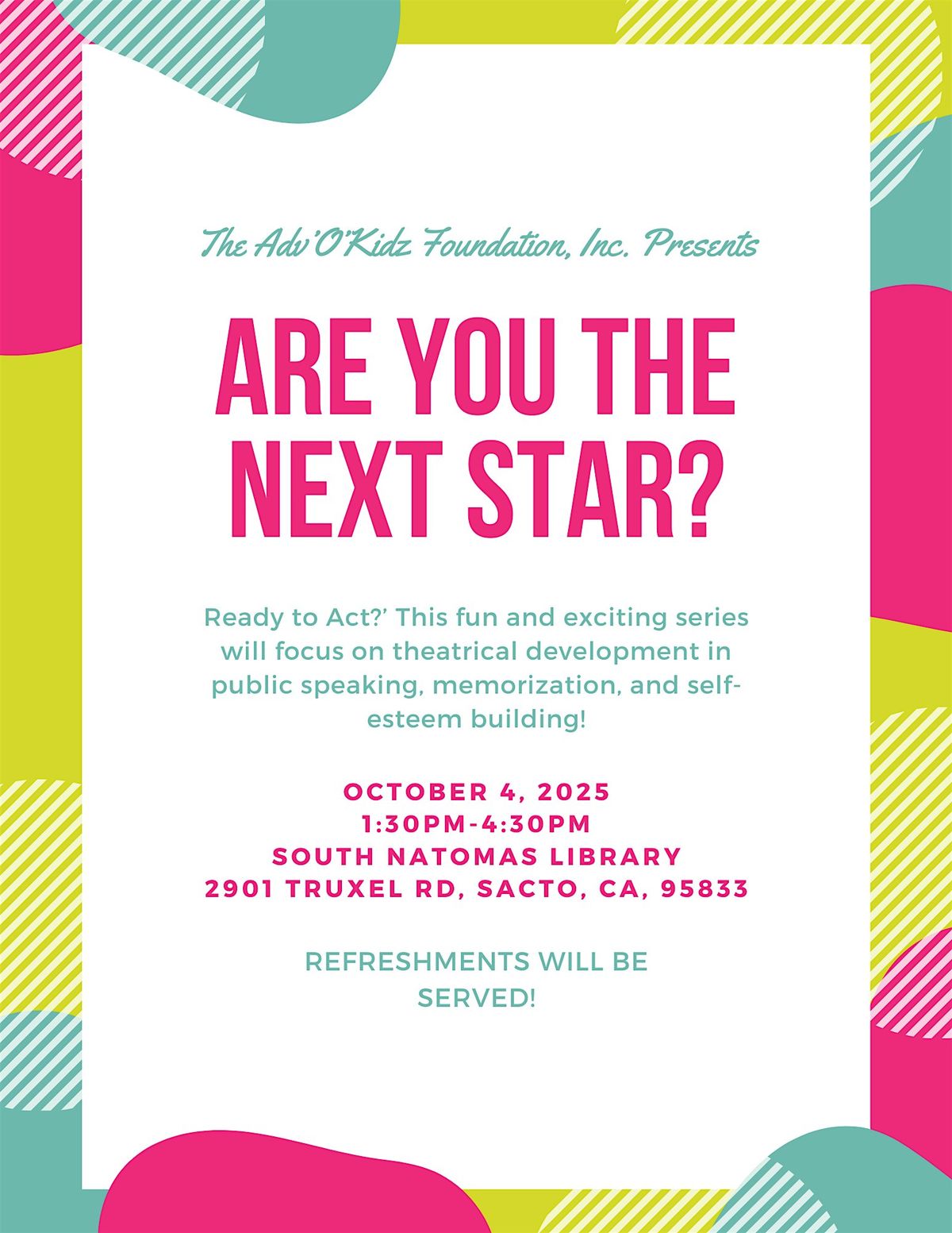 Adv'O'Kidz Foundation, Inc.