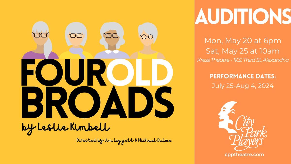 AUDITIONS - Four Old Broads