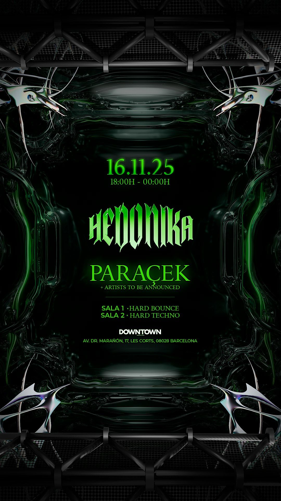 Hedonika by Fury - Hard Bounce, Hard Trance & Rave