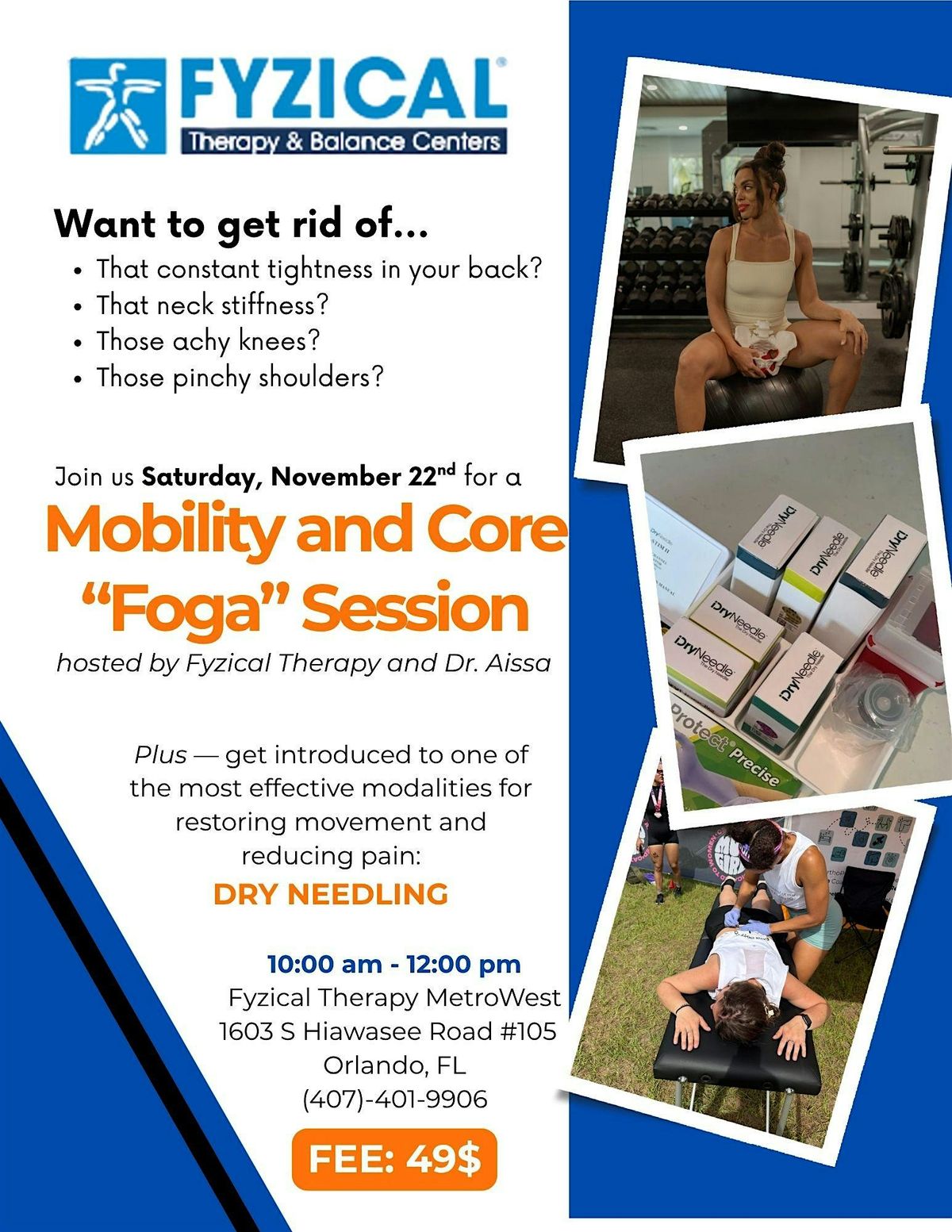 Mobility and Core "Foga" Session
