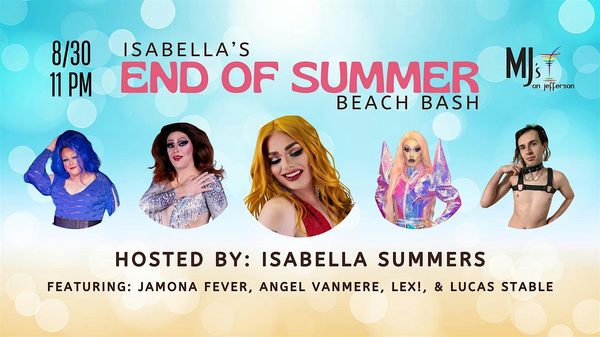 Isabella's End of Summer Beach Bash with Isabella Summers