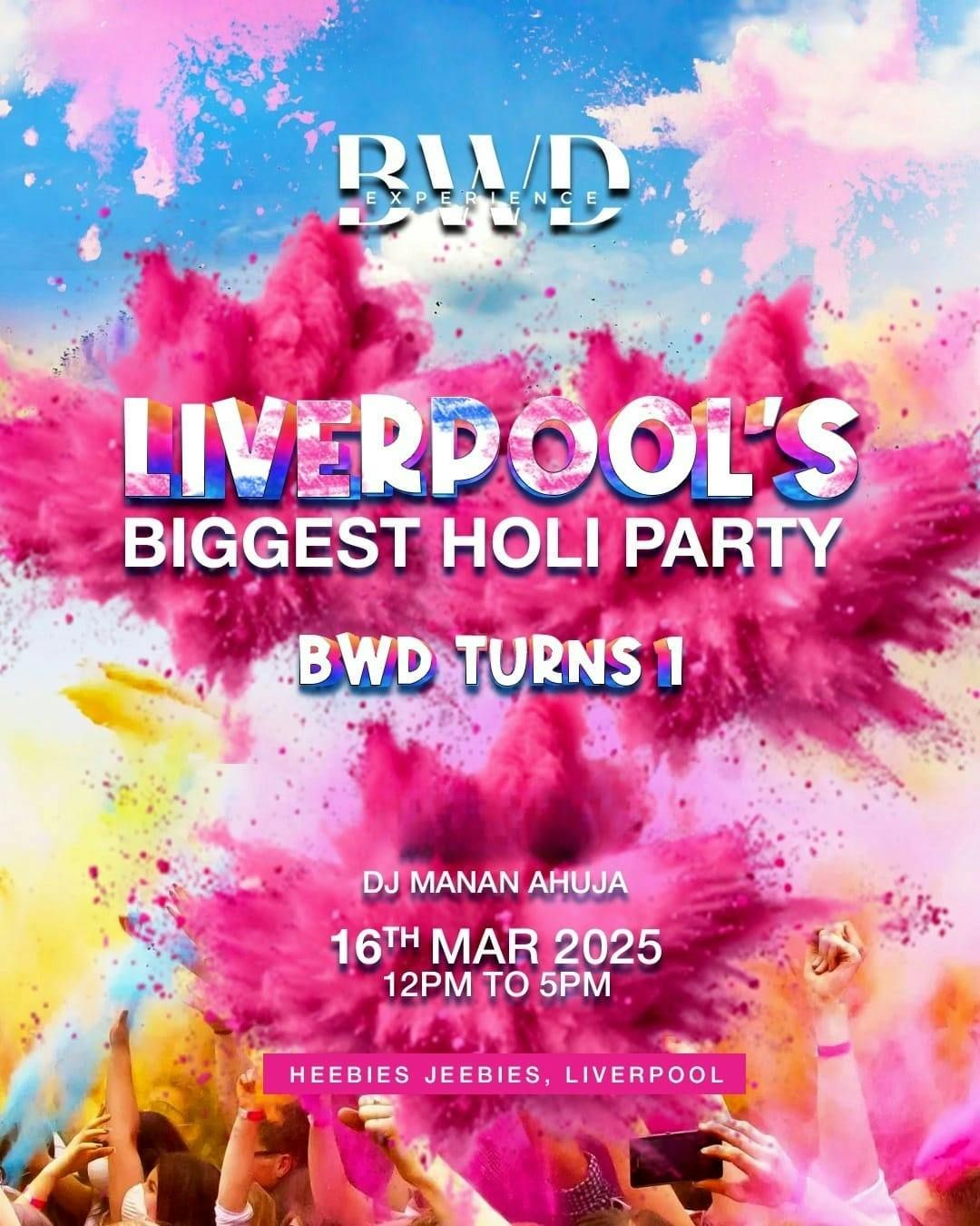 BWD Liverpool Holi 2025