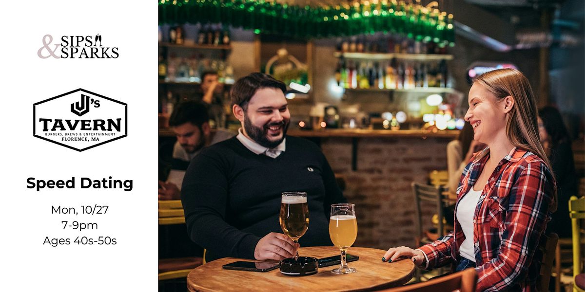 Speed Dating Ages 40s-50s in Florence, MA at JJ\u2019s Tavern