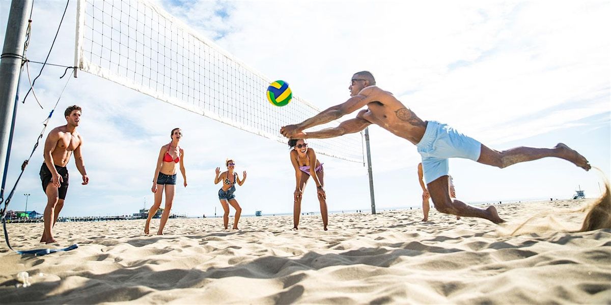 Play Beginner Beach Volleyball! No Experience Needed!