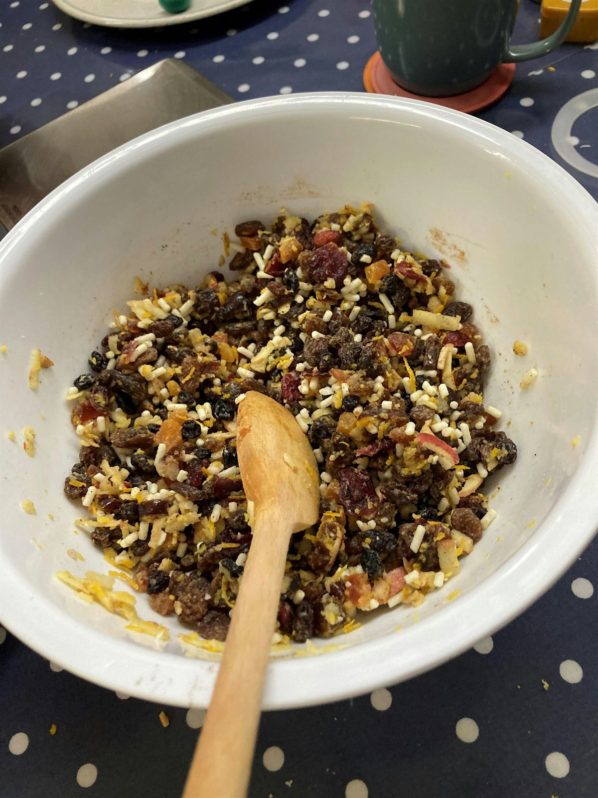 Stir Up Sunday Christmas Cake Making