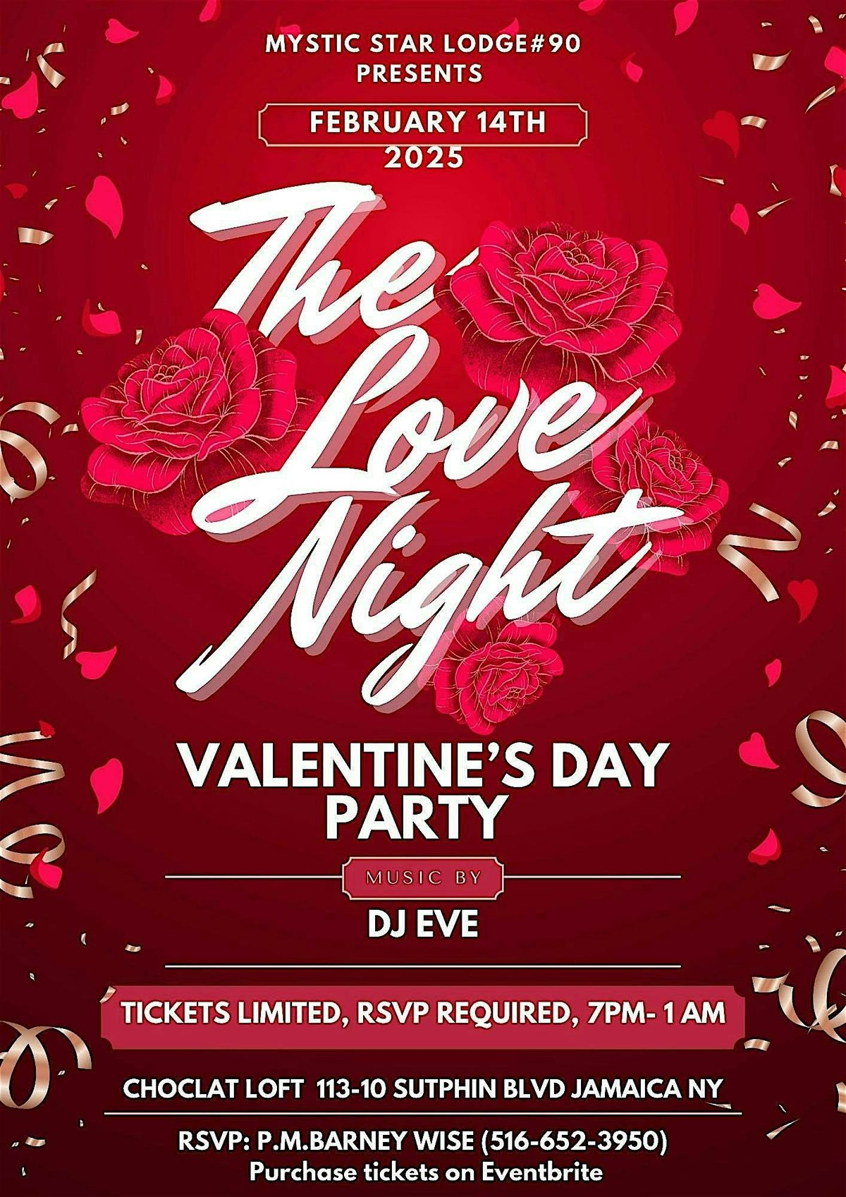 A Love Night- Valentine\u2019s Day Party