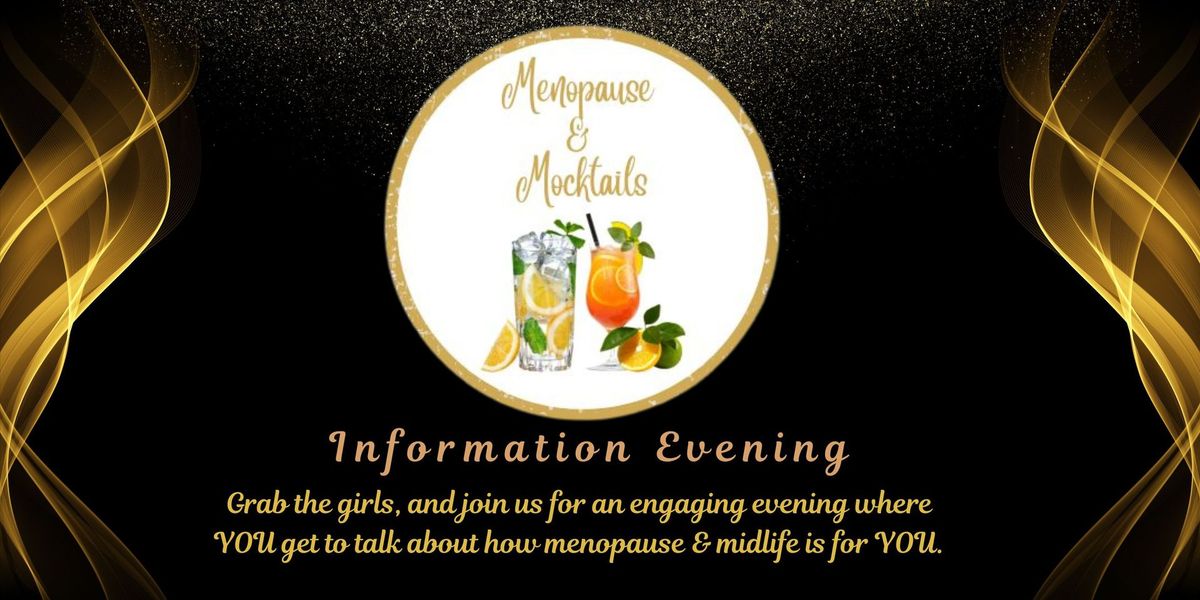 Menopause & Mocktails - Hamilton - Zenders