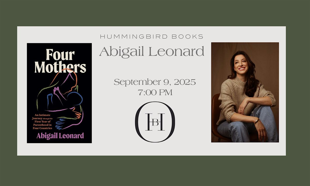 An Evening With Author Abigail Leonard