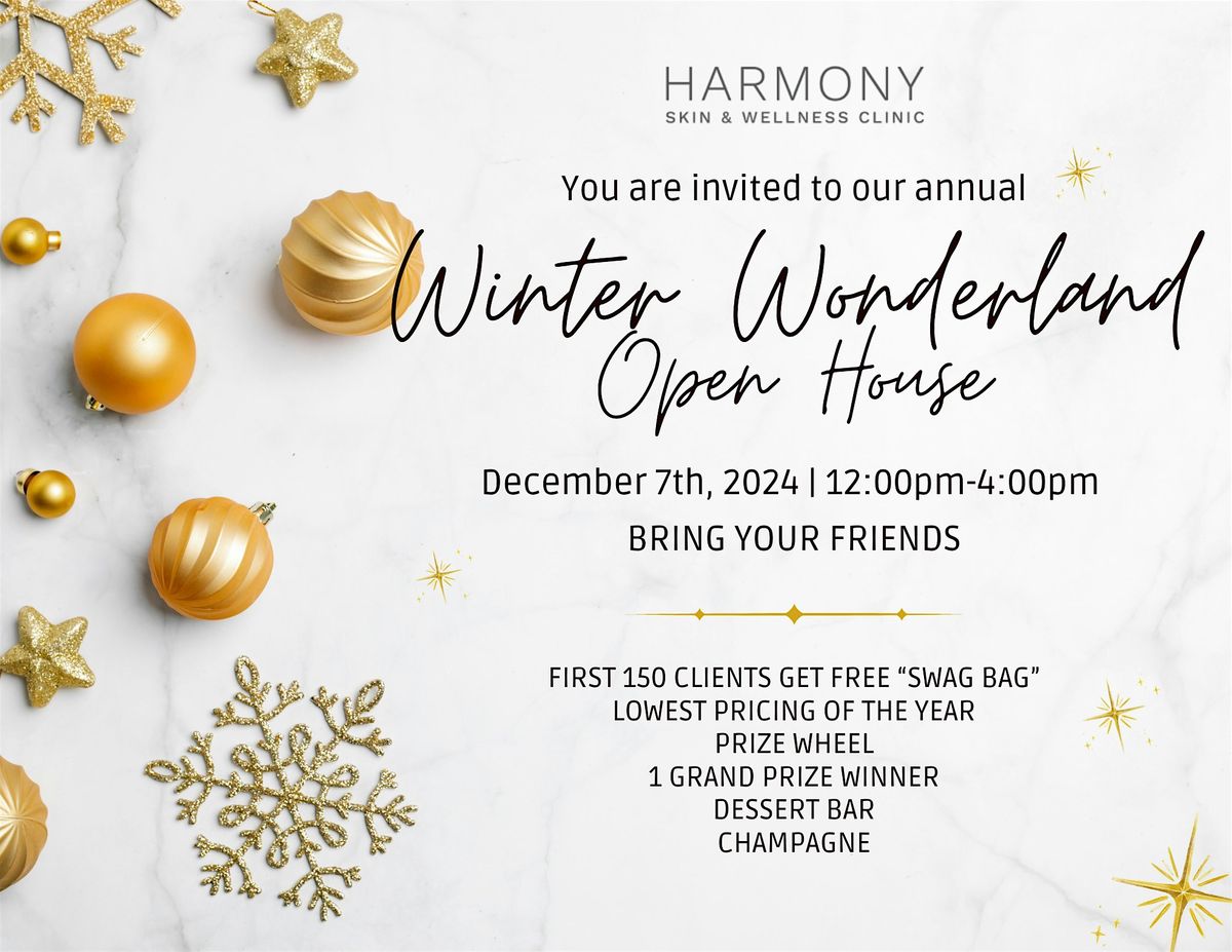 Winter Wonderland Open House