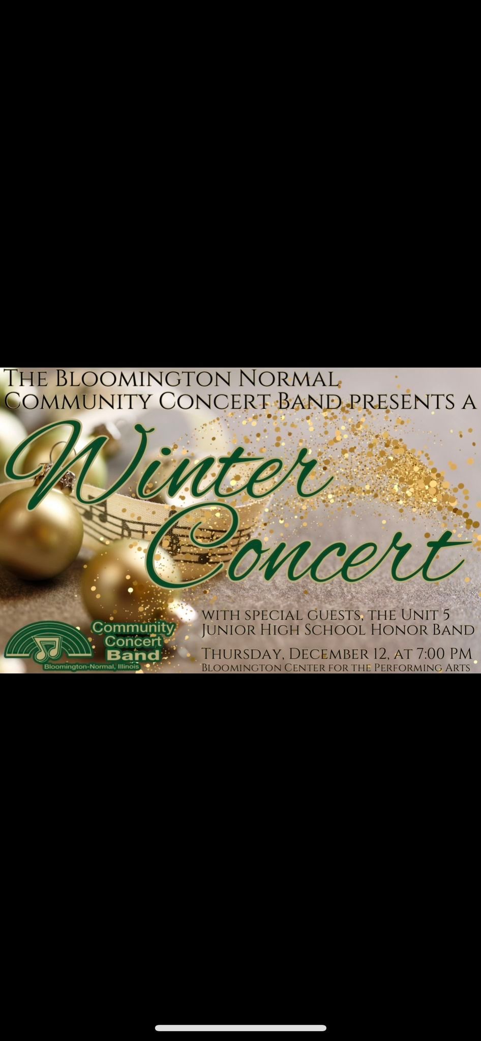 Bloomington Normal Community Concert Band - Winter Concert