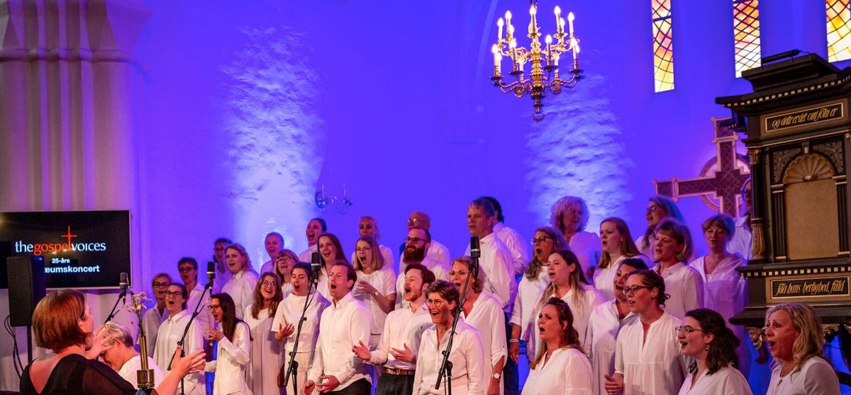 Gospelkoncert med The Gospel Voices i Astrup Kirke