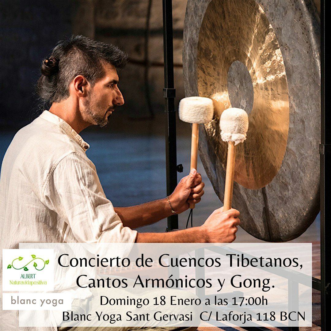 Concierto de Sonido Ancestral especial de Gongs y Cantos Arm\u00f3nicos