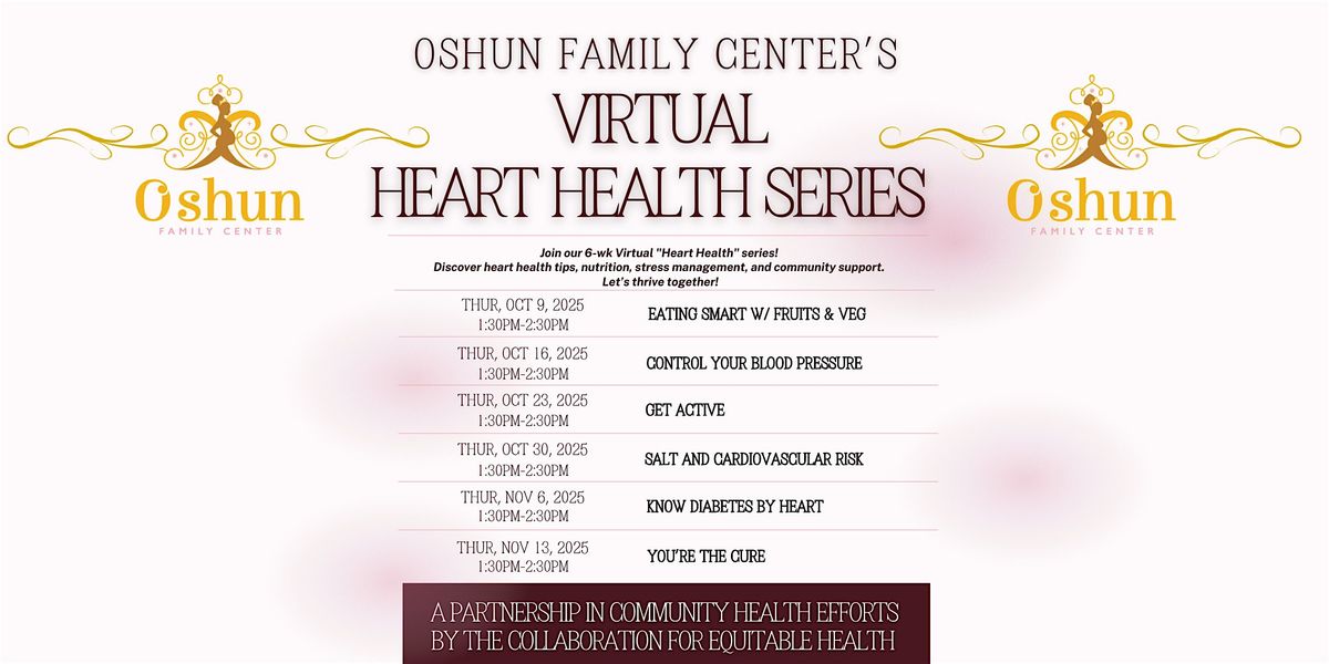 Virtual Heartfelt Connections:  Nurturing our Hearts for a Healthier Future