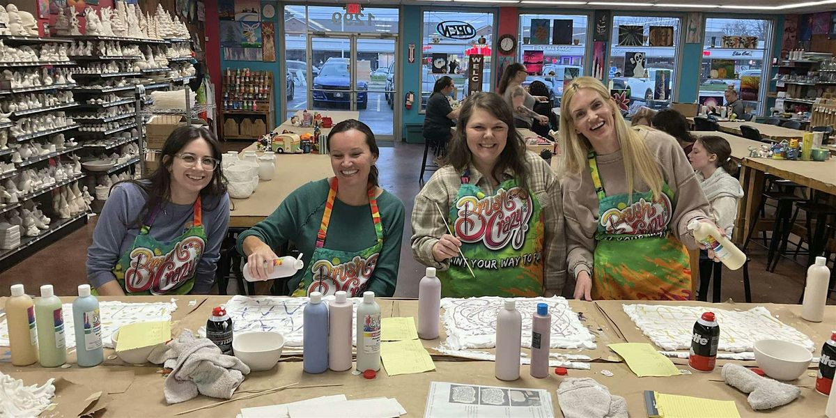 Marbling Effect 101 - Pottery Class by Classpop!\u2122