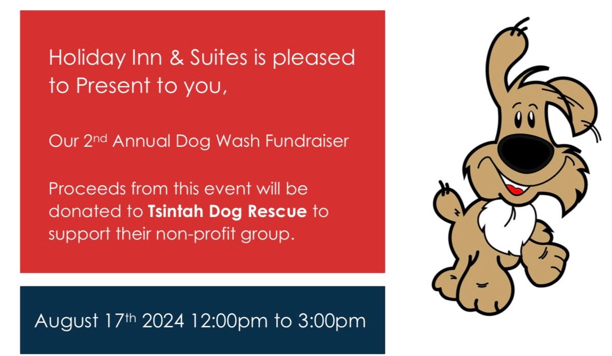Annual Dog Wash Fundraiser - Tsintah Dog Rescue