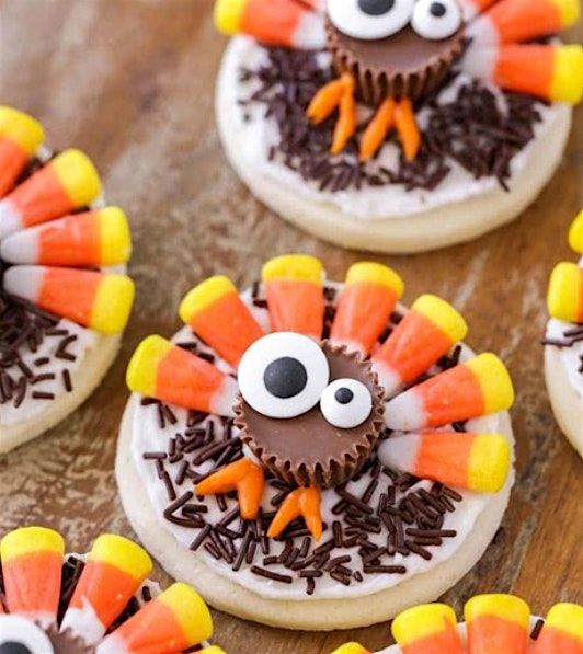 Turkey Cookie Decorating Workshop!