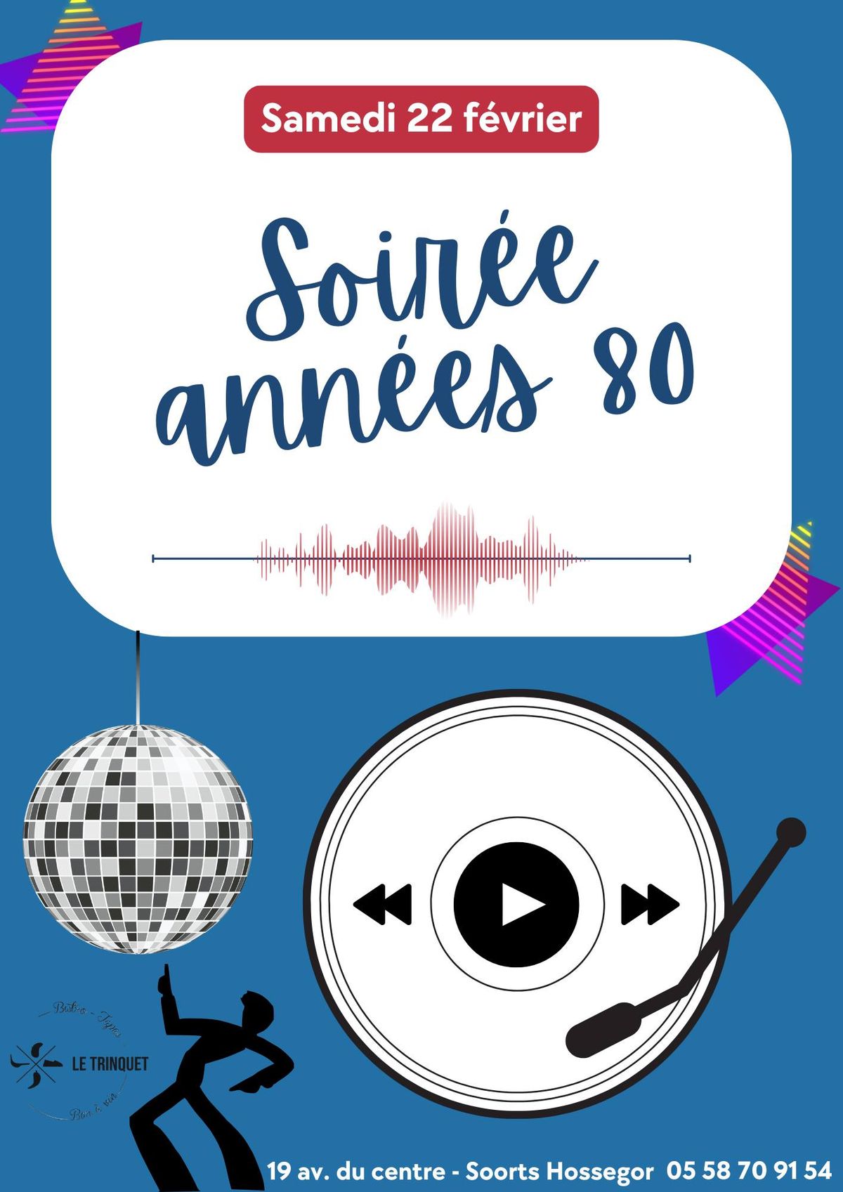 || SOIR\u00c9E ANN\u00c9ES 80 || LE TRINQUET