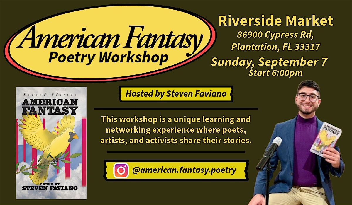 American Fantasy Poetry Workshop & Open Mic