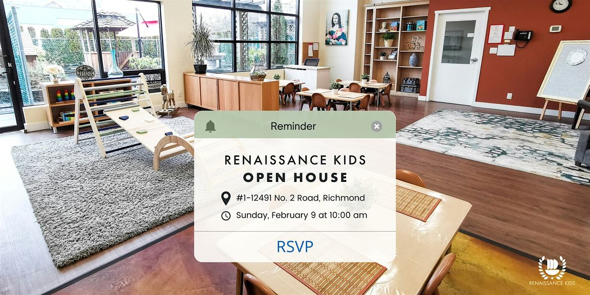 Renaissance Kids Daycare OPEN HOUSE