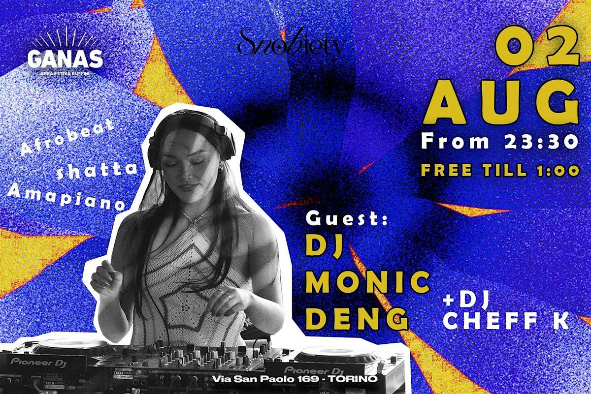 SABATO 02 AGOSTO - SNOBIETY C\/O MONICDENG  Italian-Vietnamese DJ