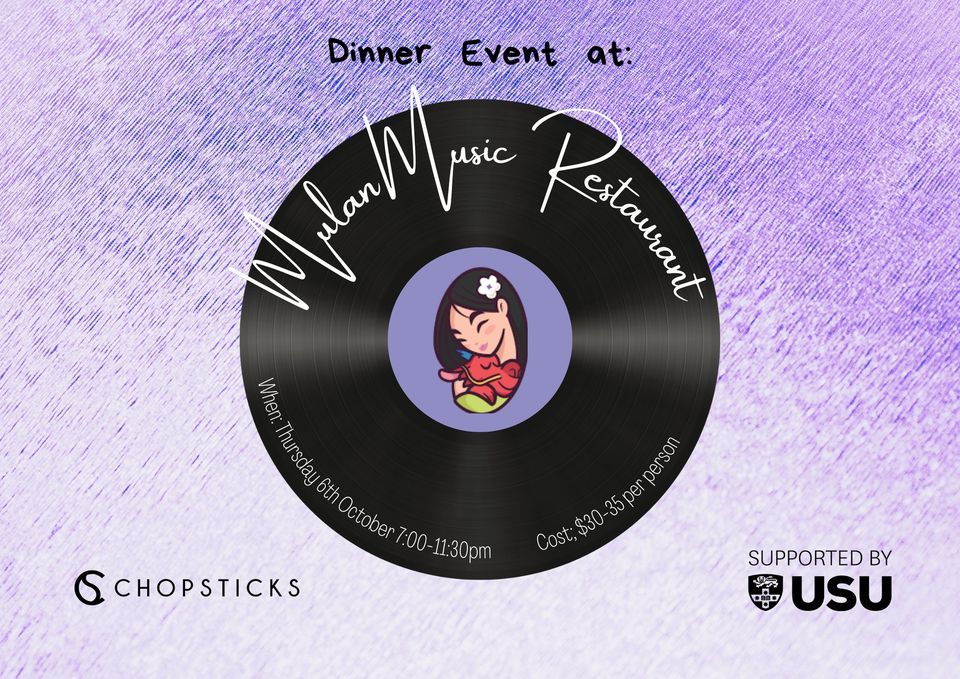 Chopsticks Presents: Mulan Music Restaurant