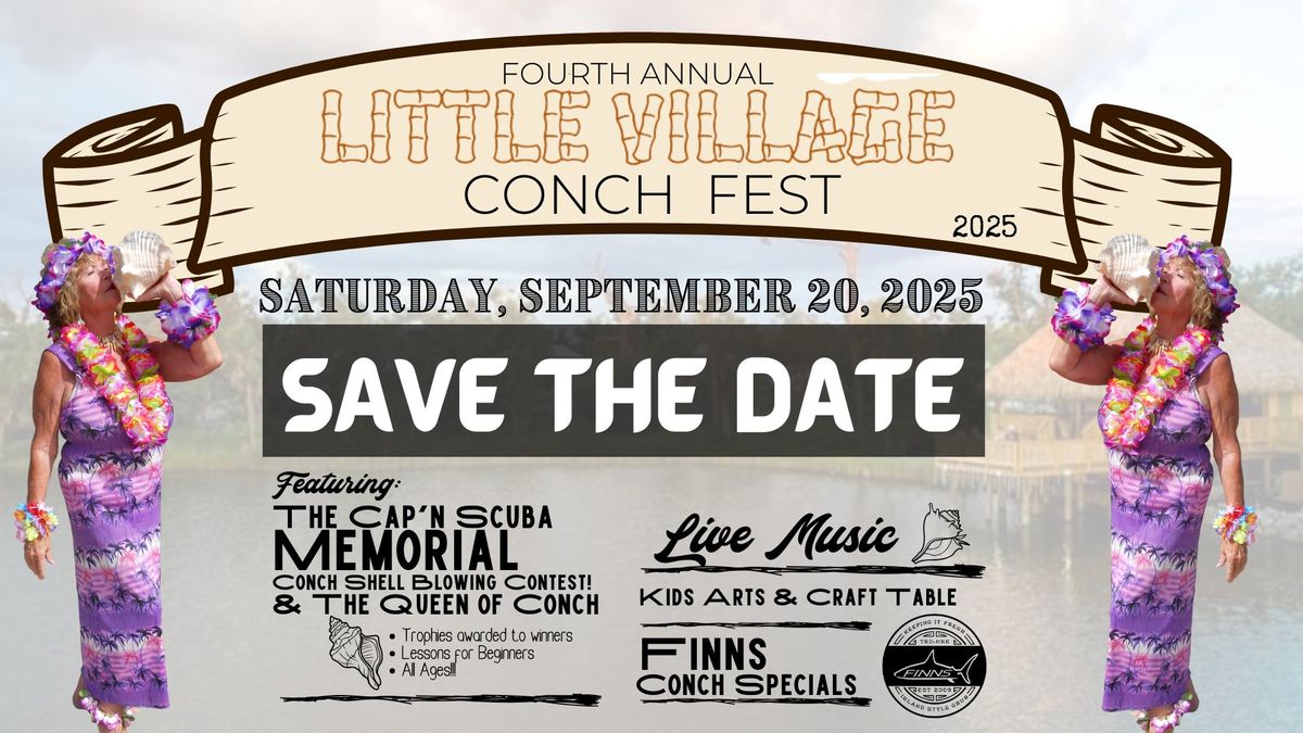 SAVE THE DATE: Little Village Conch Shell Festival 2025