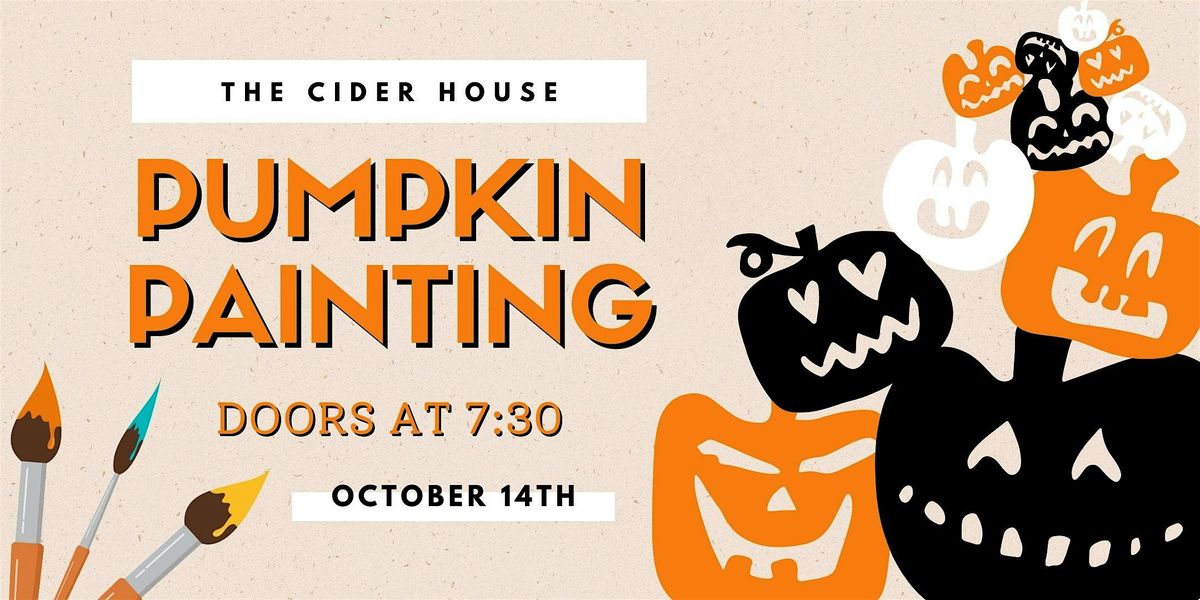 Pumpkin Paint Night
