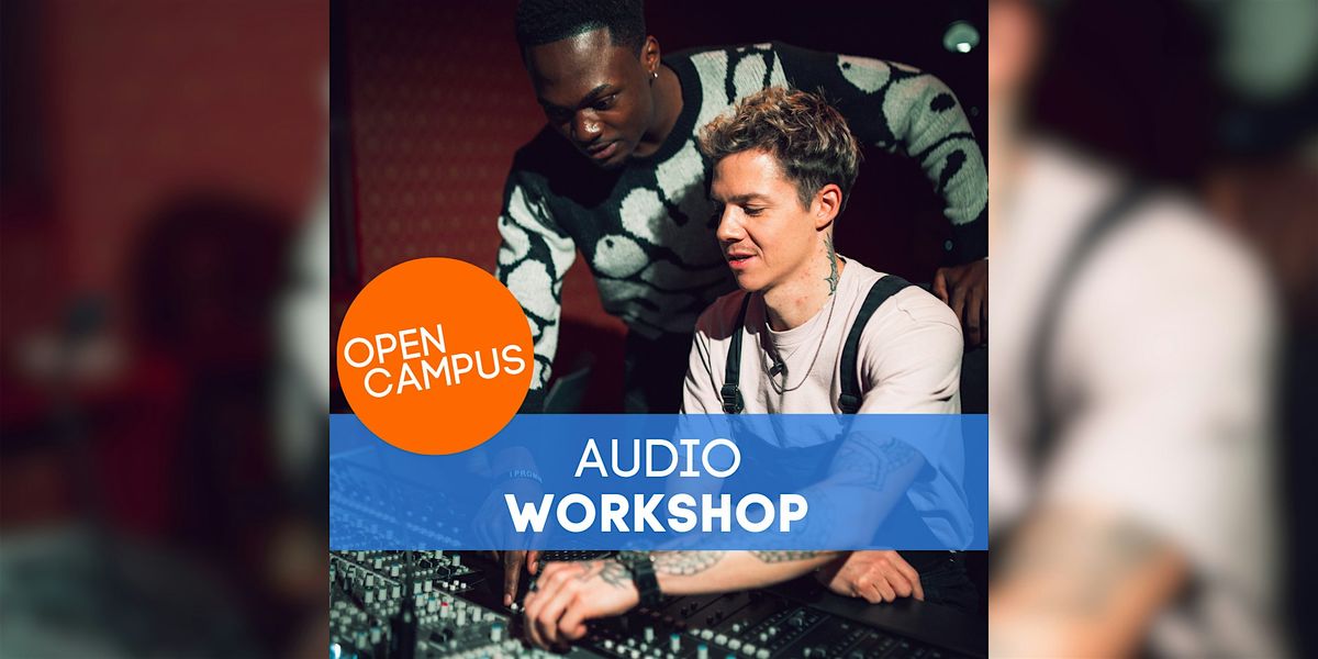 Drum Recording - Audio Workshop - Open Campus Bochum