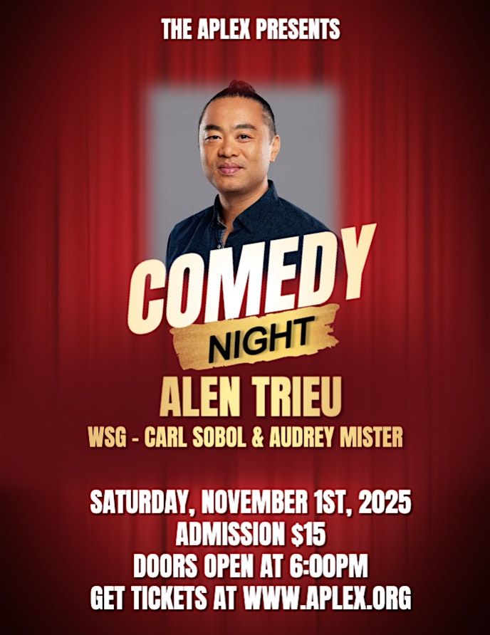 Comedy Night with Adam Trieu, Carl Sobol & Audrey Mister