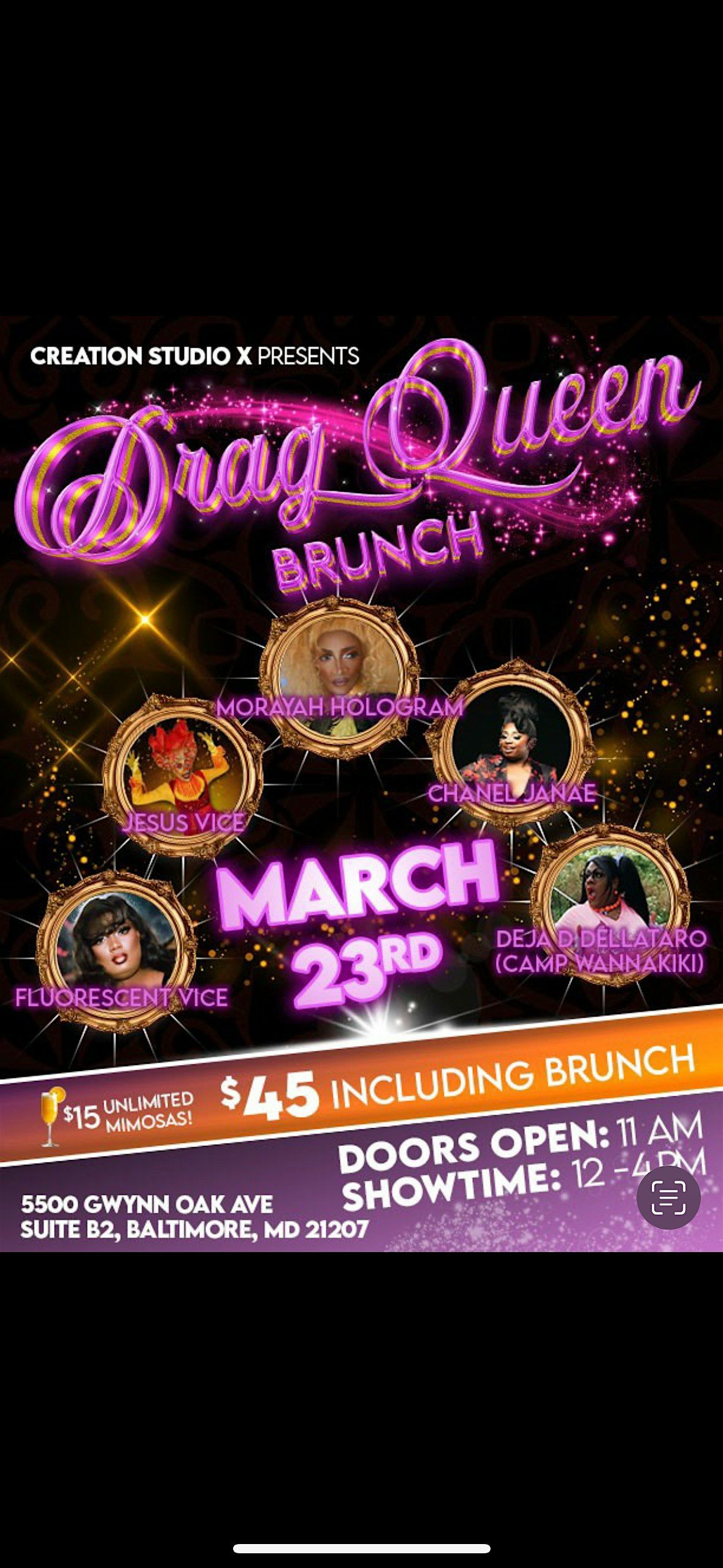 Drag Brunch at CSX