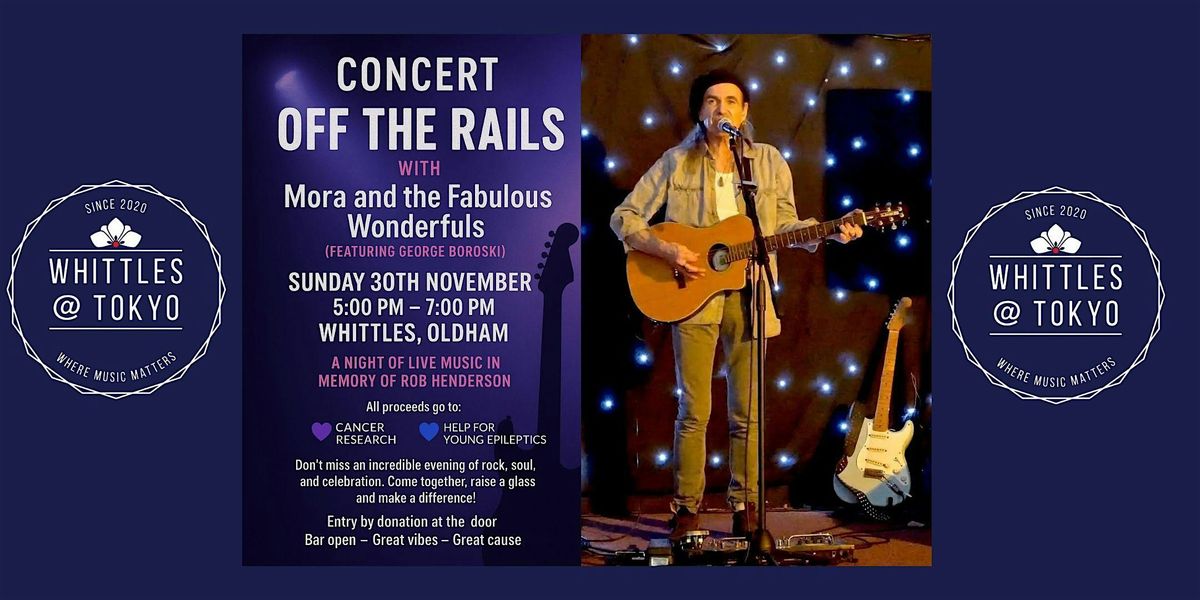 Concert Off The Rails with Mora and the Fabulous Wonderfuls
