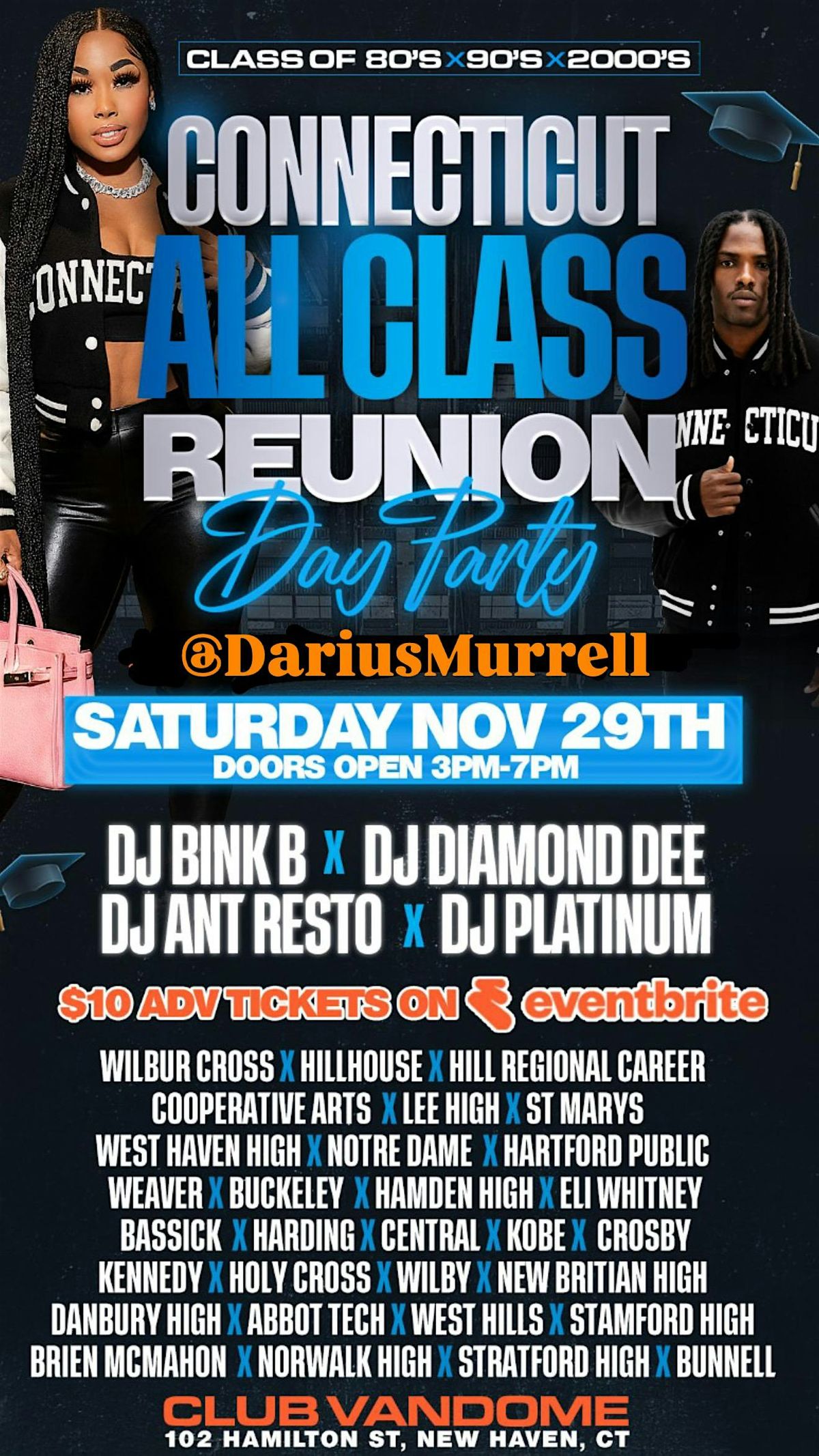 Connecticut All Class Reunion 80\u2019s 90\u2019s 2000\u2019s