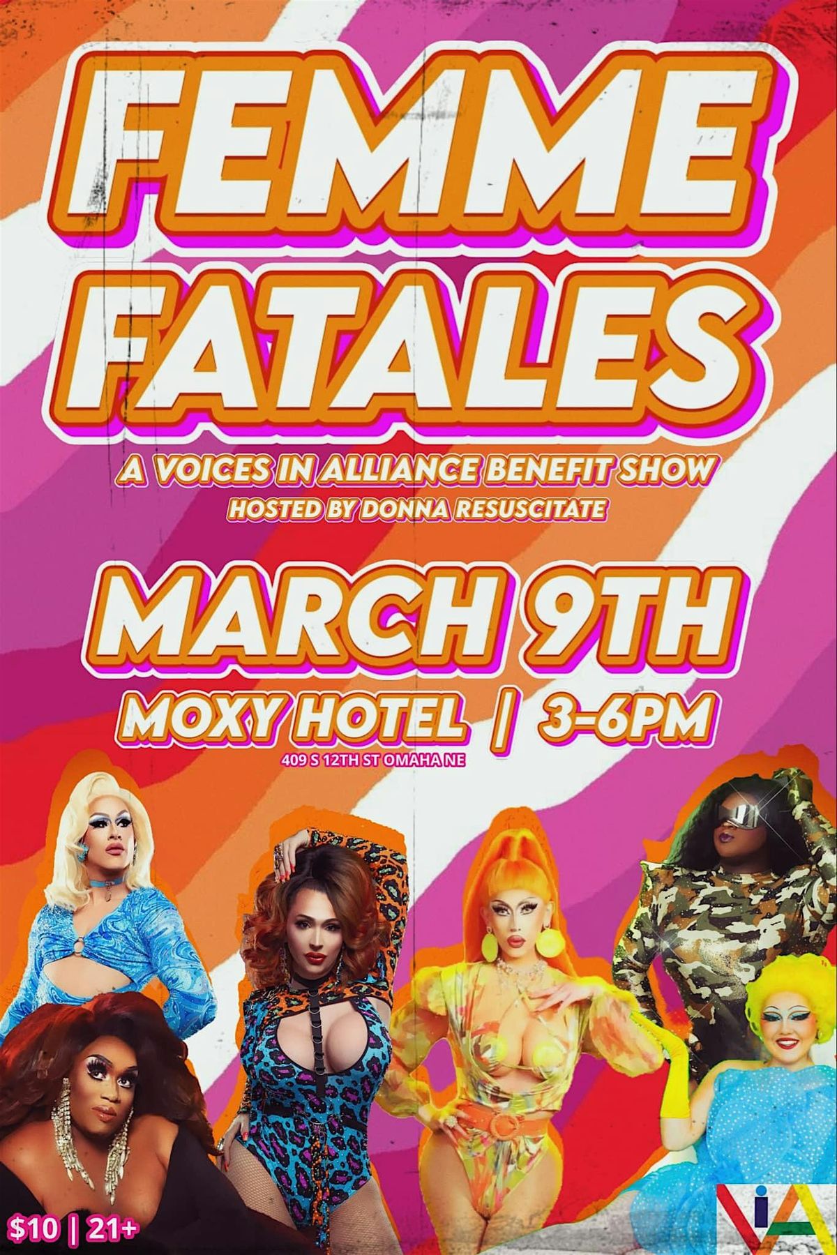 Femme Fatales a VIA Benefit Drag Show